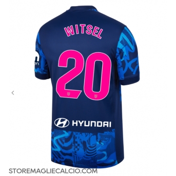 Atletico Madrid Axel Witsel #20 Maglia Gara Terza Repliche 2024-25
